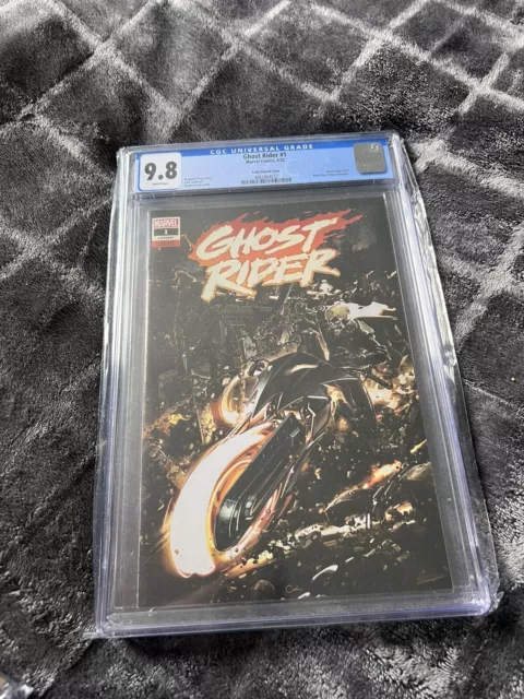 Ghost Rider 1 Crain Variant Cover CGC 9.8 Graded Marvel Comics