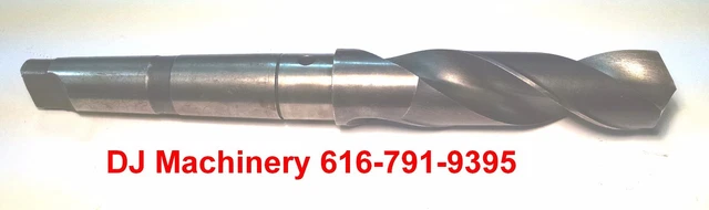 1-7/16 Cleveland Coolant Fed Feeding Twist drill bit Morse Taper 4 shank MT4 4MT