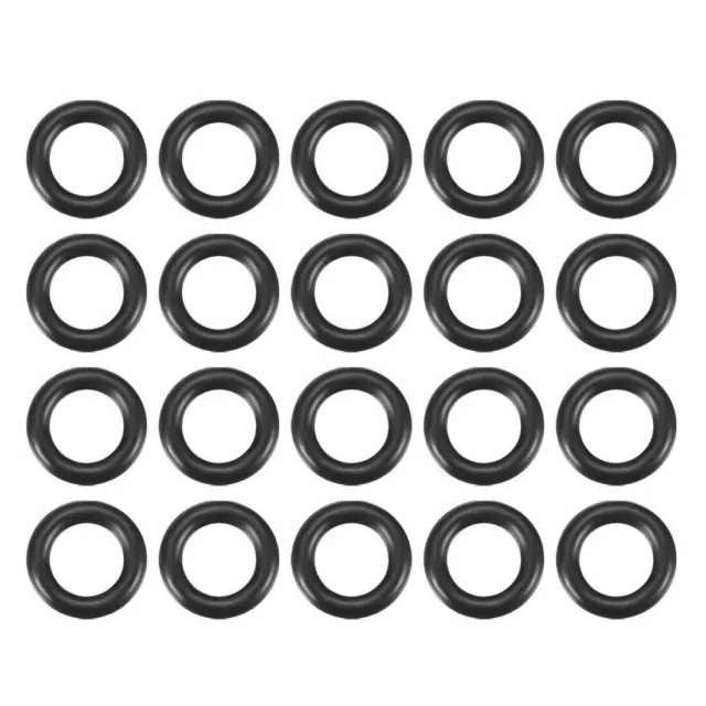 20pcs Black Nitrile Butadiene Rubber NBR O-Ring 4.5mm Inner Dia 1.5mm Width ✦KD