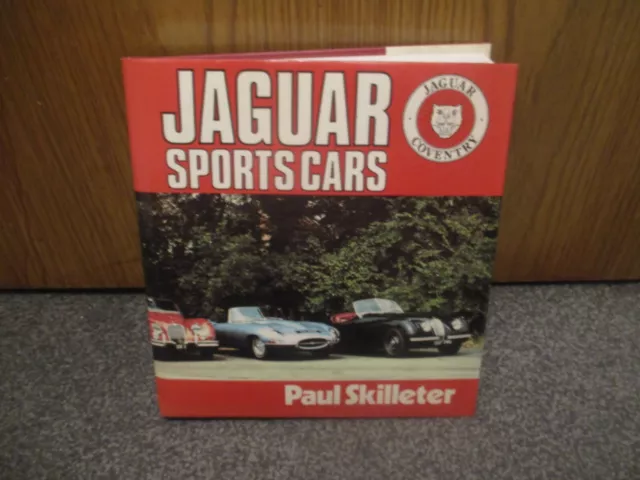 Jaguar Sports Cars By Paul Skilleter Haynes 1978 Hardback Book Nice Condition