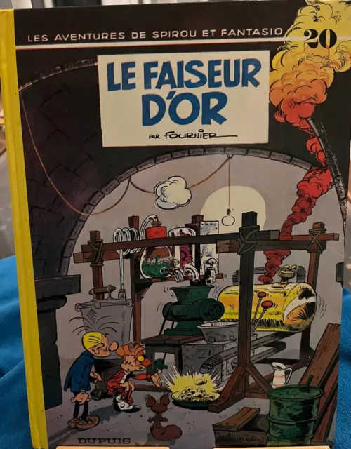 AVENTURES DE SPIROU ET FANTASIO - 20 - LE FAISEUR D'OR - TB.état. 1982