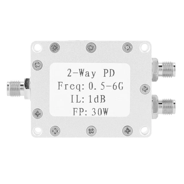 0 5-6GHz 30W RF-Leistungsverteiler 2-Wege-Leistungsteiler Signalleistungsverteil