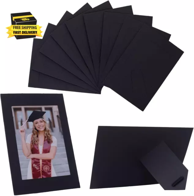 4 X 6 Paper Picture Frames,Cardboard Photo Frame with Easel,Standing Paper Frame