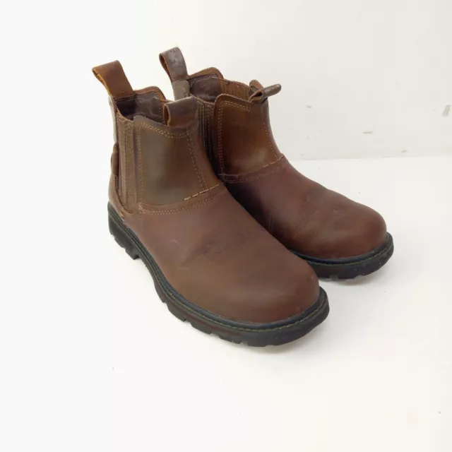 SKECHERS BLAINE ORSEN Ankle Boot Size 8 Mens Brown Leather -WRDC £7.99 ...