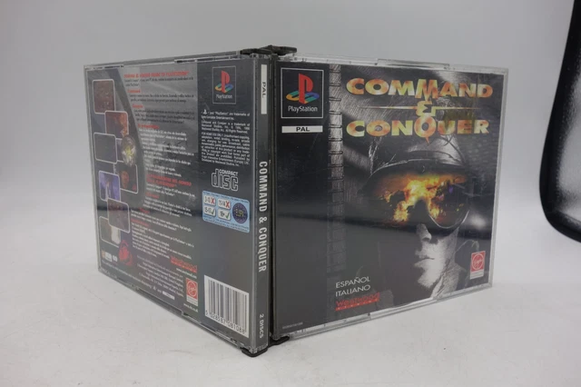 Jeu PS1 – Command & Conquer – Big Box Avec Notice – État Correct – Rare