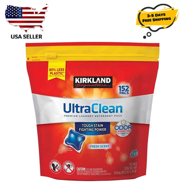 KIRKLAND SIGNATURE ULTRA Clean Laundry Detergent, 107.2 Ounces 152