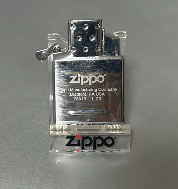 Original Zippo Gaseinsatz für Benzinfeuerzeuge Jetflame Single Einzel gebraucht