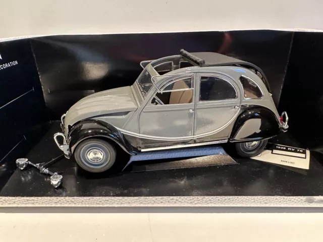 1/18 Solido Voiture Citroën 2 Cv 1966