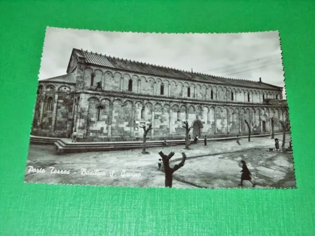 Cartolina Porto Torres - Basilica di S. Gavino 1950 ca