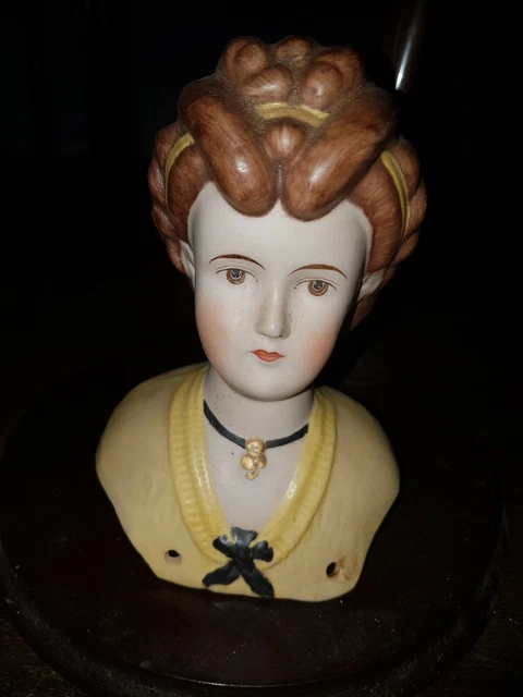 Poupée Vintage En Porcelaine Bisque PARIAN, époque 19ème (reproduction)