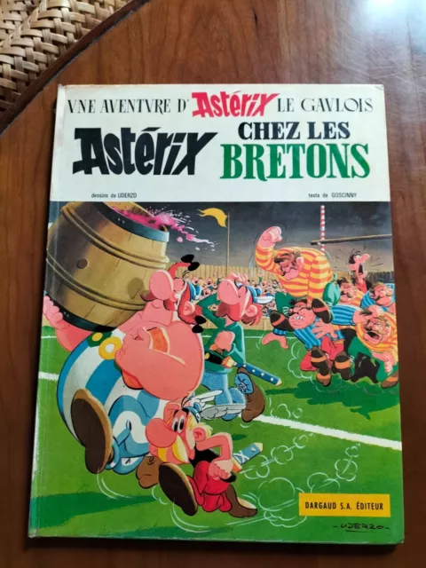 Eo 1966 Asterix Chez Les Bretons Par Uderzo Goscinny Dargaud (L256)