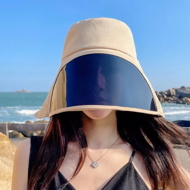 Widening Lenses Sun Hats Windproof Bucket Hats Fashion Beach Cap