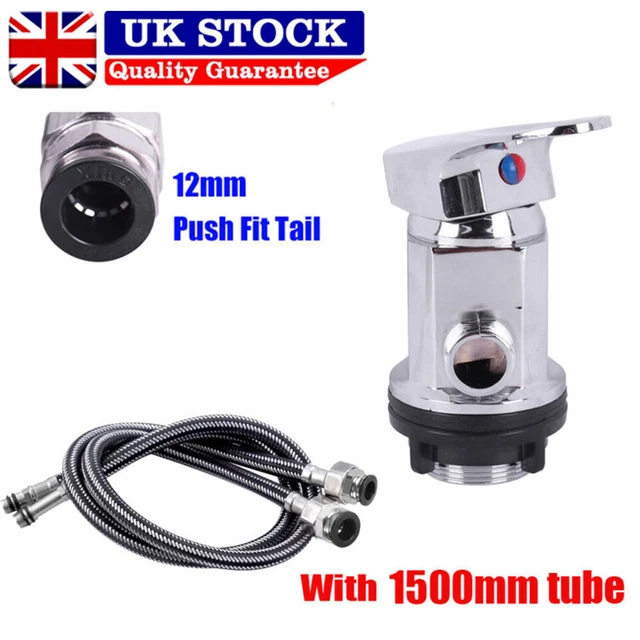 CARAVAN MOTORHOME CAMPERVAN Shower Mixer Tap Chrome 1/2" Non