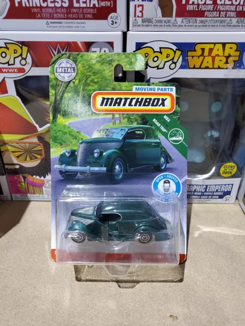 Matchbox 2019 Moving Parts Mbx Road Trip 36 Ford Sedan Custom Die-Cast Car