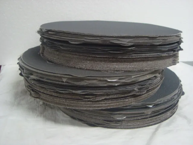 8" PSA Sanding Discs "USA" (40 pcs 600 grit)(Great for Knife Makers)(USA).