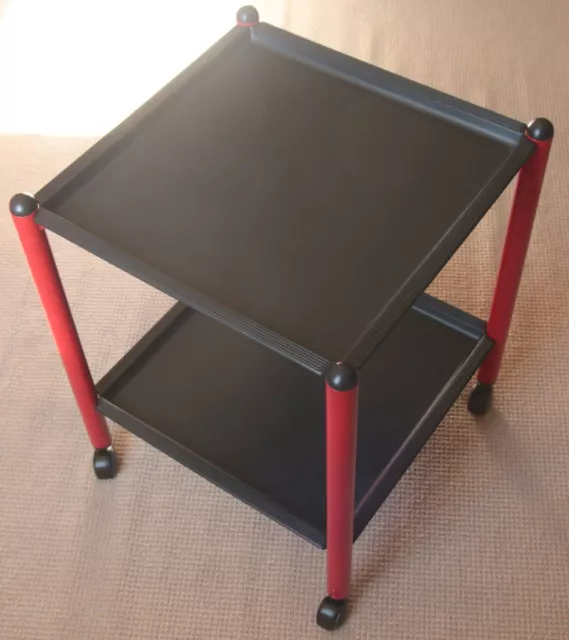 Carro Bobo Iniprés Vintage Boccato Gigante Zambusi Rojo + Negro para Magis