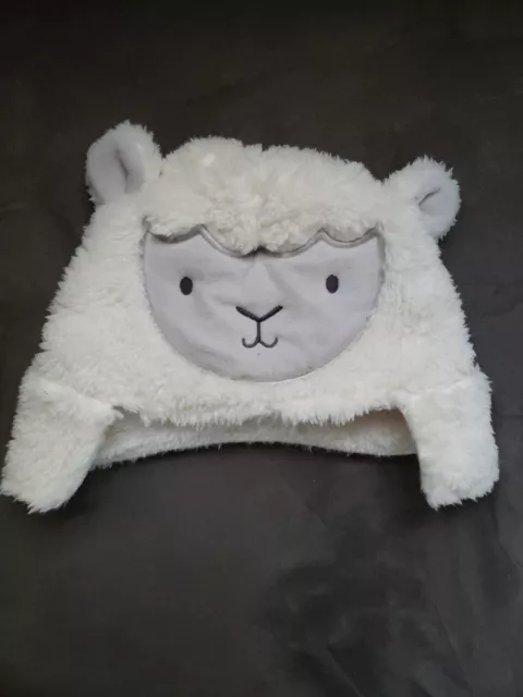 Just One You Carters 6/9 months Fuzzy Lamb Hat