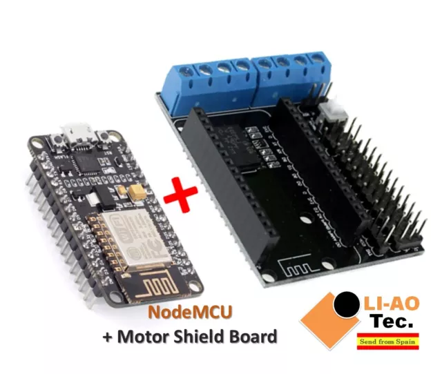 NodeMCU CP2102 ESP12E + Motor Shield Development Kit WIFI ESP-12E ESP8266