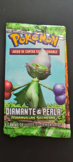 Booster Pokemon - Diamant Et Perle Merveilles Secretes Spanish - Neuf - Roserade