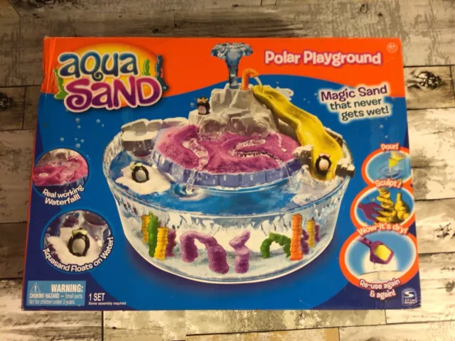 Aqua Sand Polar Playground (Magic Sand) - New Damaged Open Box