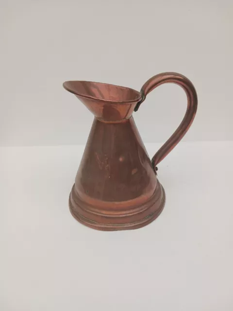 Antiker Kupferkrug Maßkrug Vintage
