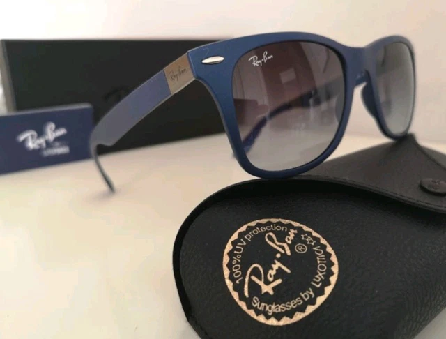Gafas Ray Ban RB4195 6331/8G WAYFARER LITEFORCE Matte Blue New