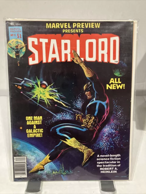 “Star lord” Marvel Preview Presents Vol.1 No.11 Star-Lord Summer 1977 Very Good