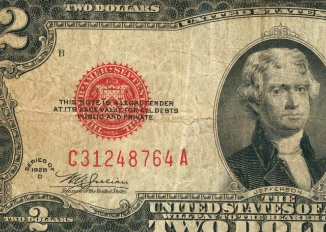 Fr.1505m. MULE $2 1928 D United States Note ** DAILY CURRENCY AUCTIONS