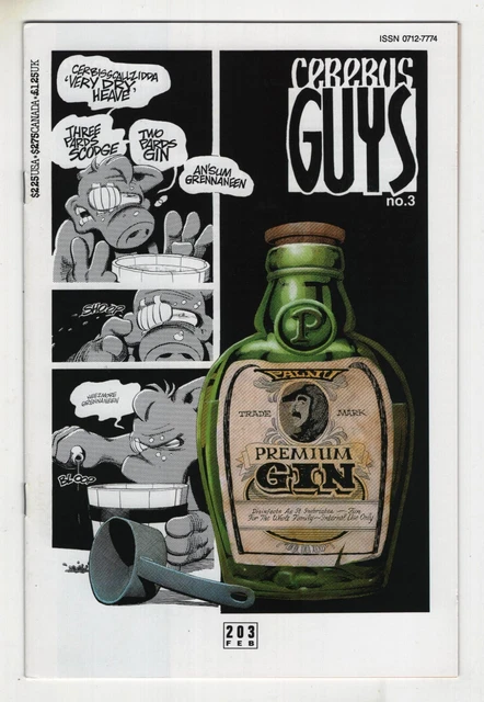 CEREBUS  #203   DAVE SIM   (AARDVARK-VANAHEIM)  VF  or  BETTER!!