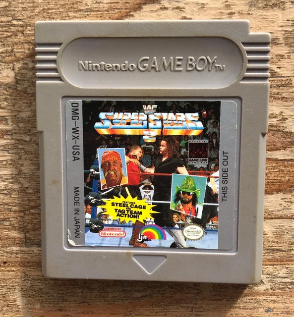WWF Superstars 2 Nintendo Gameboy Color Advance Game, GENUINE!