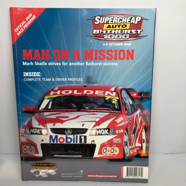 2006 MOUNT PANORAMA Bathurst 1000 OFFICIAL Program Magazine