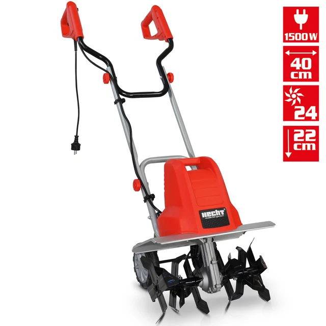 GARTENFRÄSE MOTORHACKE ELEKTRO 40cm 1500Watt Kultivator Garten Boden