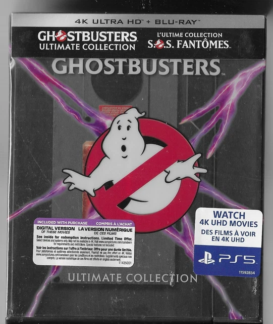 GHOSTBUSTERS ULTIMATE COLLECTION [4K HD + Blu-Ray] AVAILABLE FOR SALE ...