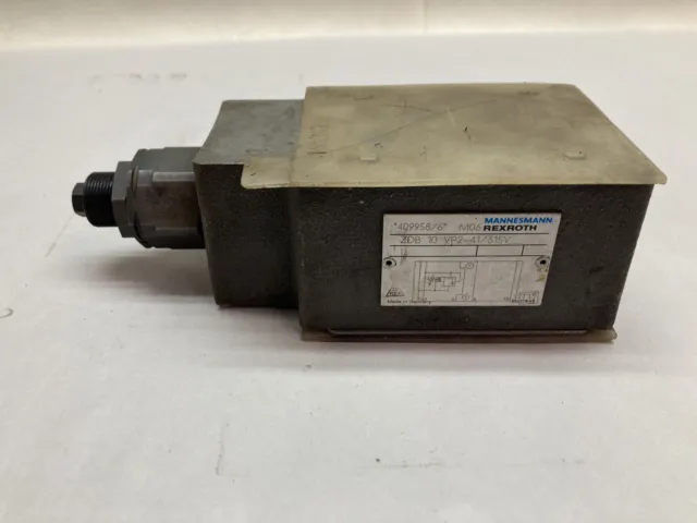 Mannesmann Rexroth,ZDB 10 VP2-41/315V,Pressure Reducing Valve