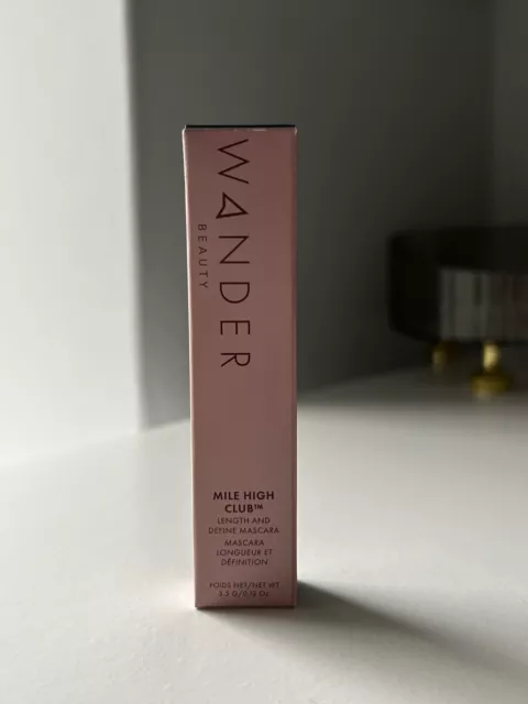 Wander Beauty Mile High Club Mascara - 3.5g BNIB and sealed - jet black