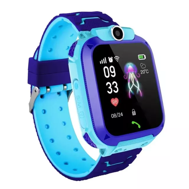 Reloj inteligente SOS para niños y niña con GPS resistente al agua