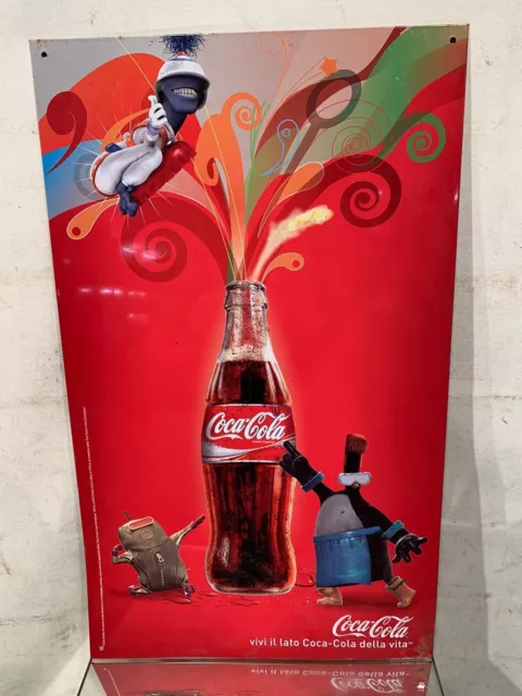 Targa Pubblicitaria Coca Cola