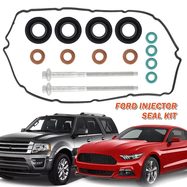 FOR FORD TRANSIT MK7 2.2 TDCi INJECTOR SEALS BOLTS+ ROCKER COVER GASKET