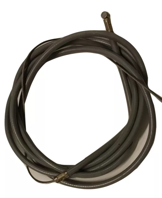 ukscooters LAMBRETTA FRICTION FREE NYLON LINED CLUTCH CABLE INNER AND OUTER GREY