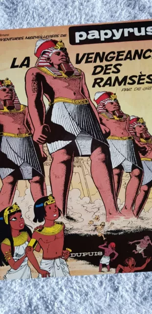 BD Papyrus n°7 la vengeance des Ramsès