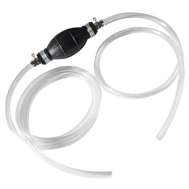 Manuelle Umfüllpumpe Für Kraftstoff & Wasser - 6mm Siphonpumpe Für Auto & Boot