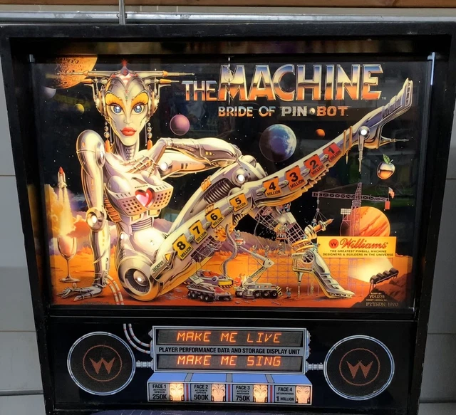 Williams Bride Of Pinbot Pinball Machine