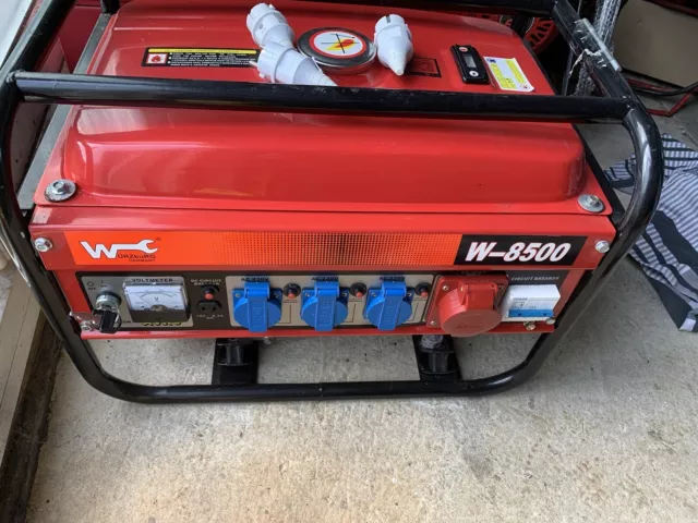 Wuzbrug Generator  W8500 Petrol