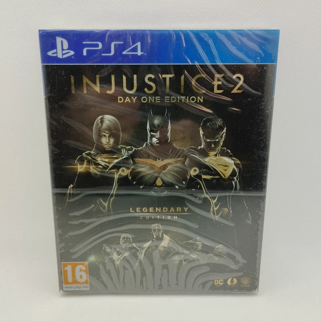 Jeu Injustice 2 Legendary Edition - Version SteelBook Métallique - PS4 - Occasion Très Bon état - PAL