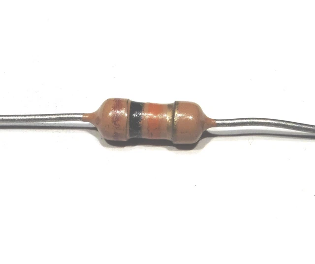 Lot x50 : resistor résistance métal 2.2k ohms 2k2 ohms 5% hitano 2W 2 watts