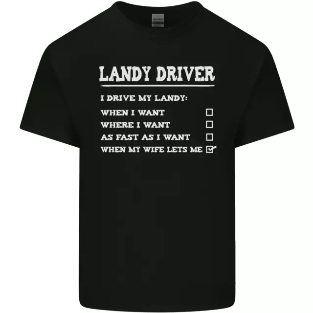 Im a Landy Driver 4X4 Off Road Roading Mens Cotton T-Shirt Tee Top