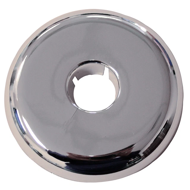 Jones Stephens F06600 6 IPS CP Flex Floor / Ceiling Plate - Chrome