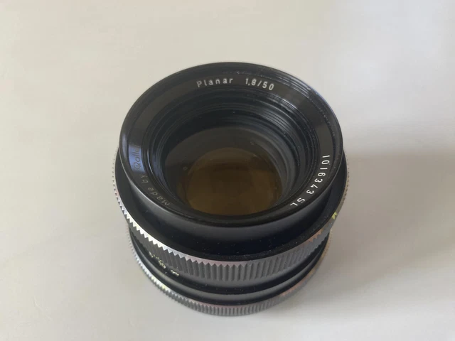 Rollei QBM Planar 1.8/50 SL Objektiv Carl Zeiss