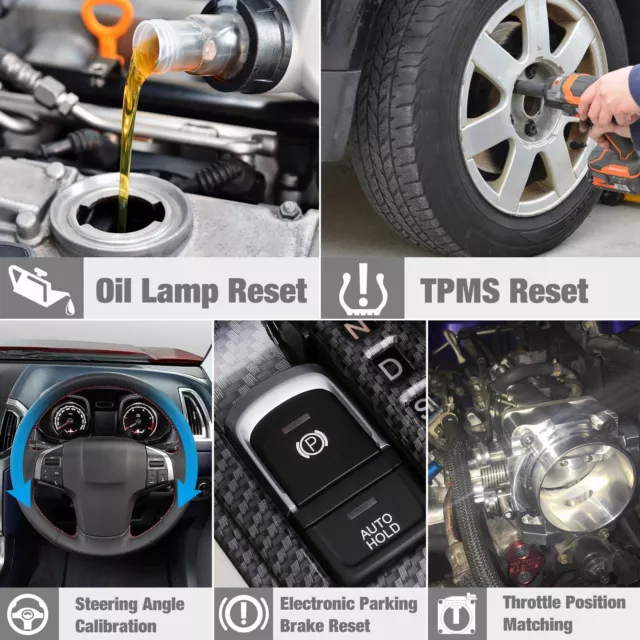 2024 LAUNCH CRP129E CRP129X Profi KFZ Diagnosegerät Auto OBD2 Scanner SAS ABS 3