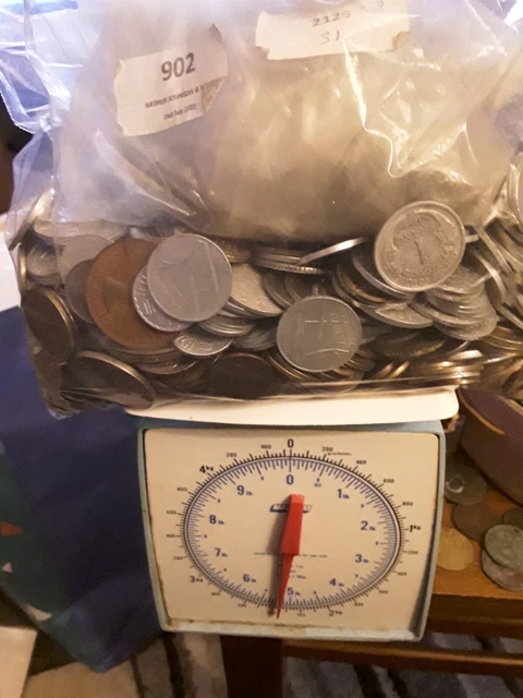 2.3kgs of mixed coins + metal detector finds
